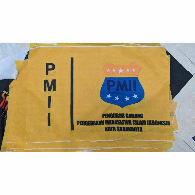 Bendera PMII Custom 90 x 60 - Kualitas terbaik dan termurah - Bayar di tempat