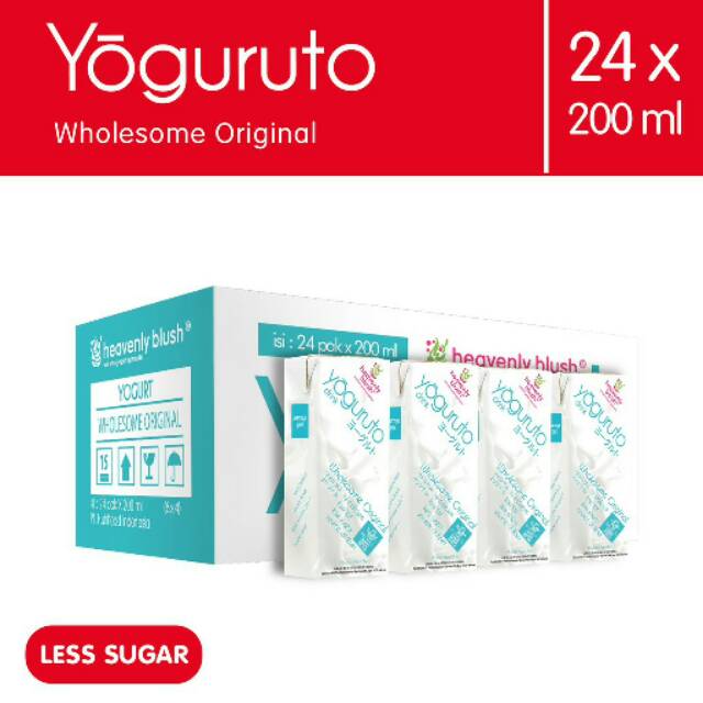 

Heavenly Blush Yogurt Drink To Go Wholesome Original 24x200 ml