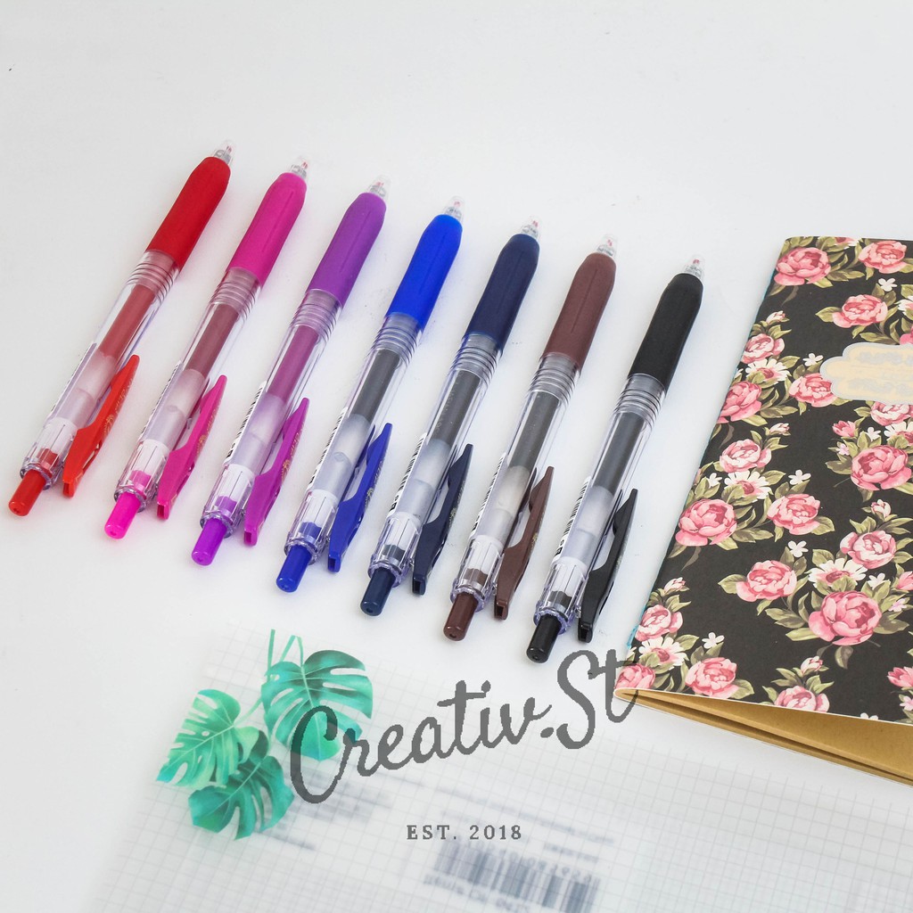 

Zebra Sarasa Clip Gel Pen Pulpen Gel Tinta Warna 0.7 Mm