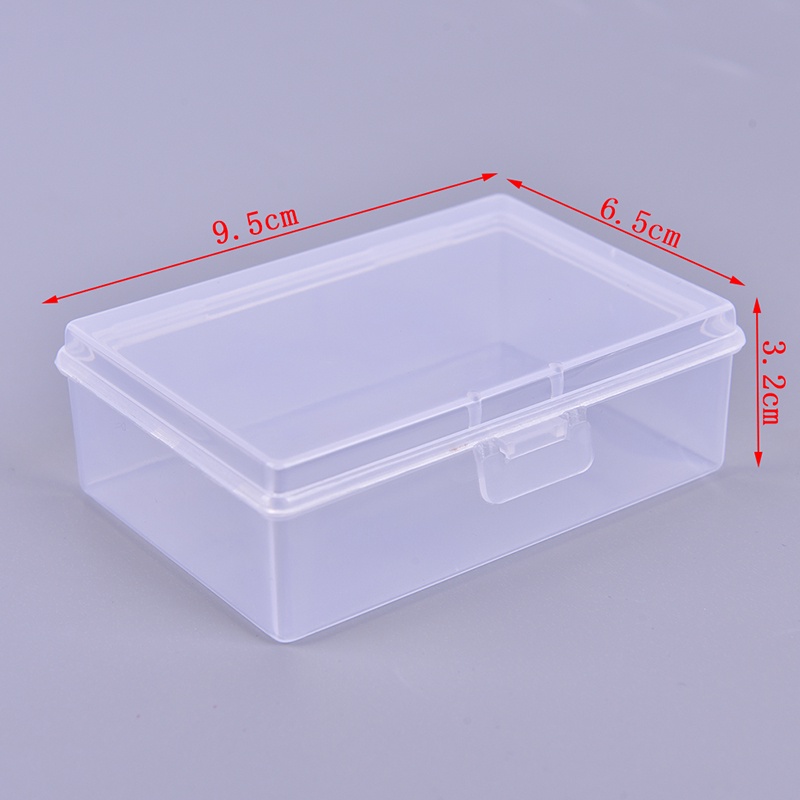 {LUCKID}2pcs/set Transparent Plastic Boxes Playing Cards Container Storage Poker Case