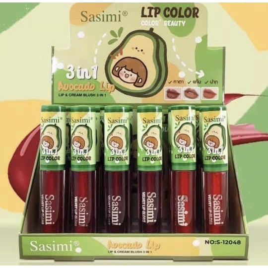 [Per Batang] Liptint Sasimi Avocado Tint