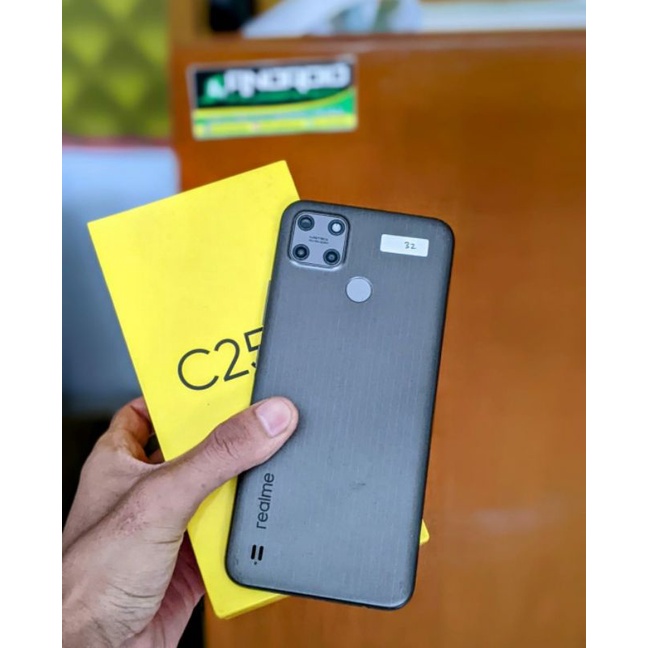 REALME C25Y 4/64 GB , REALME C15 4/64GB, REALME C3 RAM 3/32GB ex Resmi ( second )