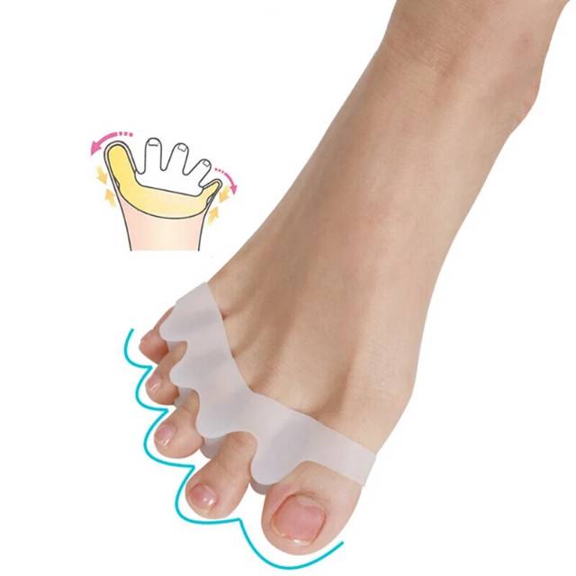 TOE SEPARATOR - SILIKON 5 JARI SILICONE HALLUX VALGUS