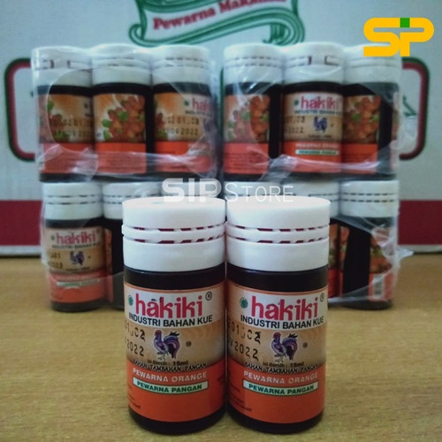 

Hakiki Pewarna Orange 15ml Sumbo Pewarna Makanan Bahan Tambahan Pangan