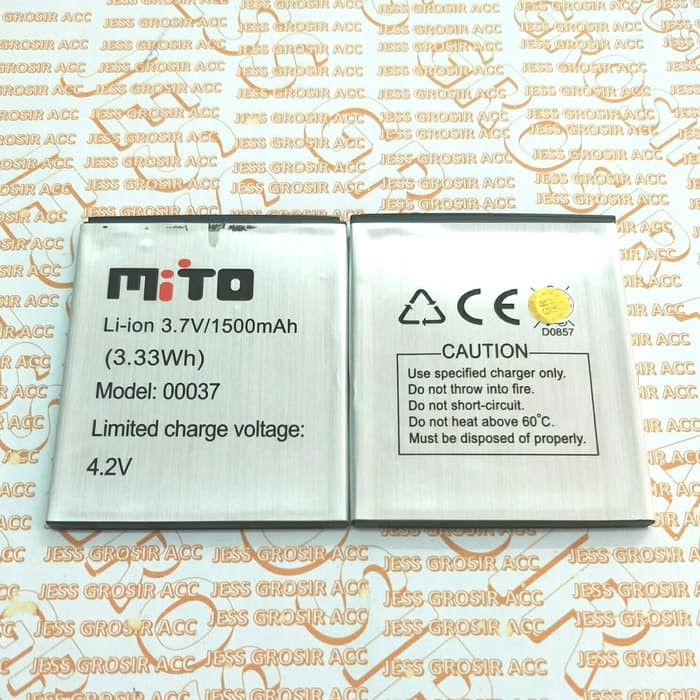 Baterai Battery Batre Original MITO BA-00037 BA00037 A222