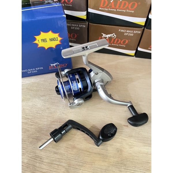 REEL DAIDO FINO DF250 BONUS HANDLE CADANGAN