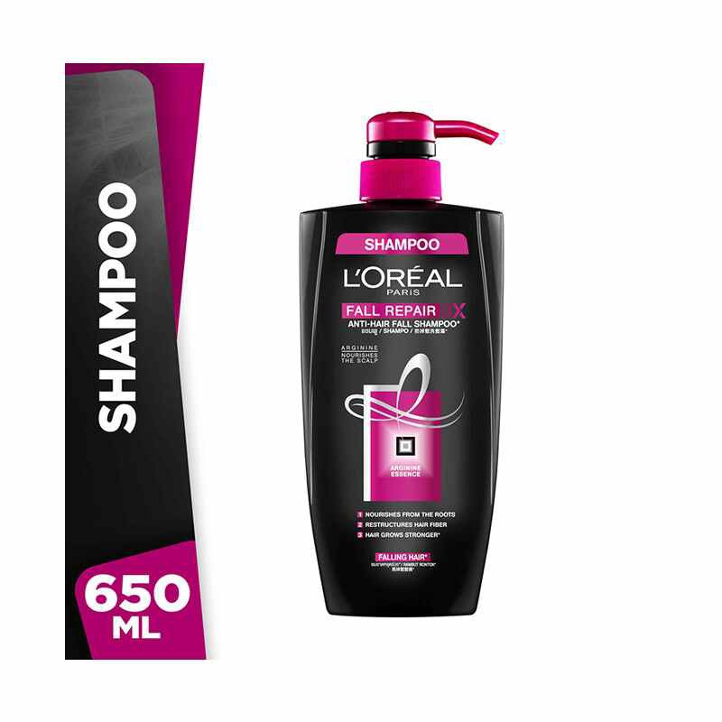  L Oreal  Paris Hair Care Fall Resist 3x Shampoo 650ml 