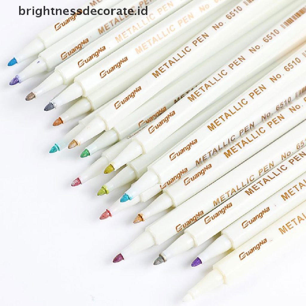 [birth] 20 colors Premium Acrylic Pens Marker Pens Paint Pen Write on Stones Glass [ID]