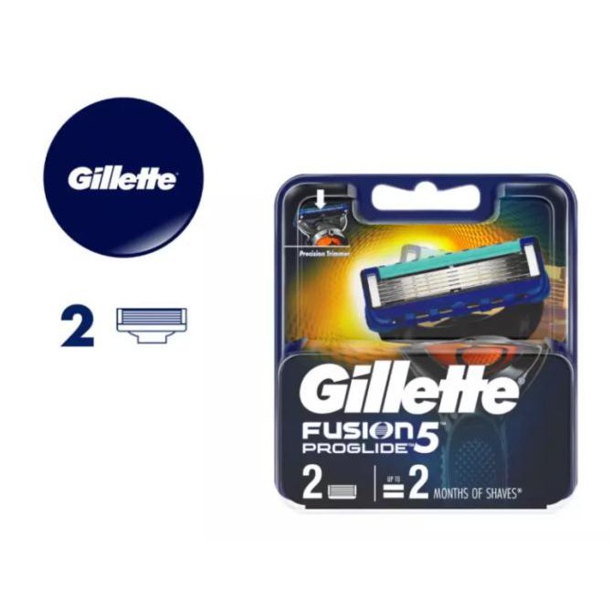 

Gillette Gilete Fushion Proglide 5 Refill Refil Cartridge Isi 2