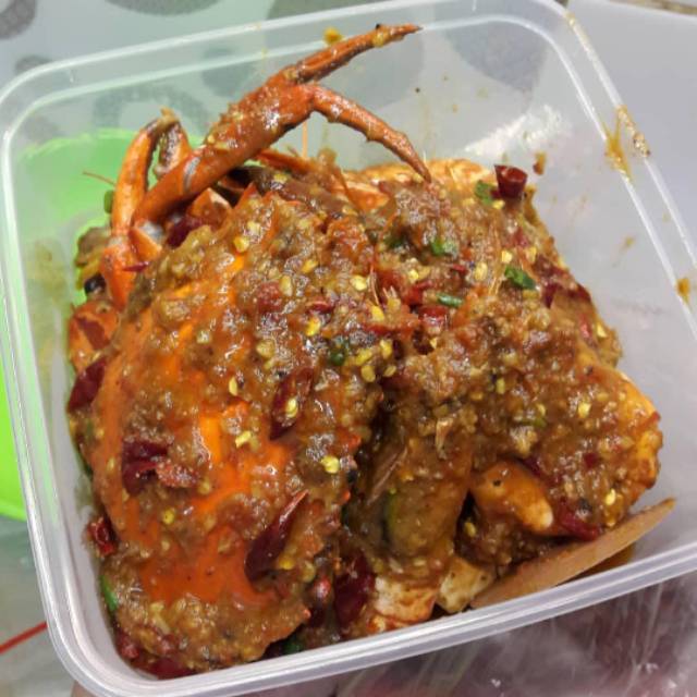 

Kepiting Mix Udang Bumbu Asap