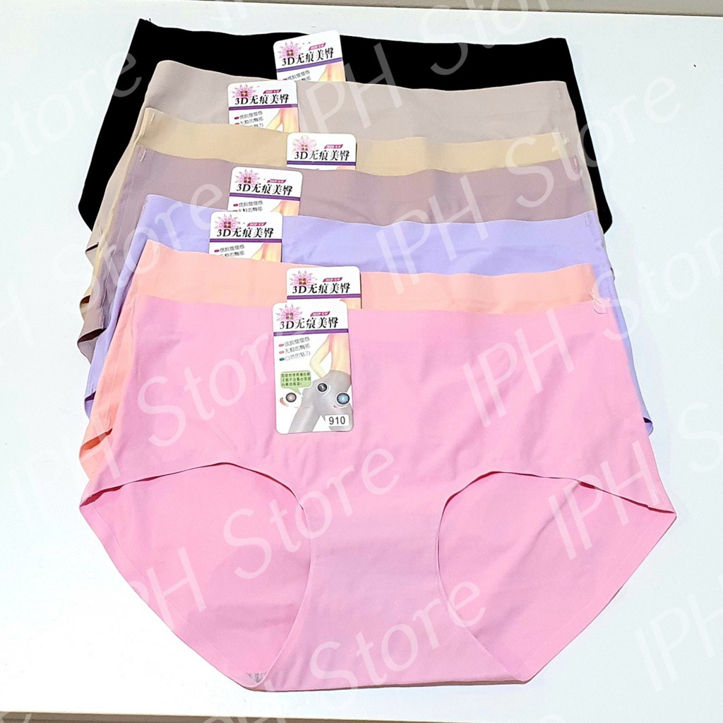 Celana Dalam / Underwear Seamless Wanita Routaimei 910 (Tinggi 24cm , Lingkar 58cm)