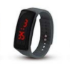 ✅COD JT002 Jam Tangan Led Digital Watch Pria Wanita Fashion Sport Keren Souvenir Import-Var 1 Silver