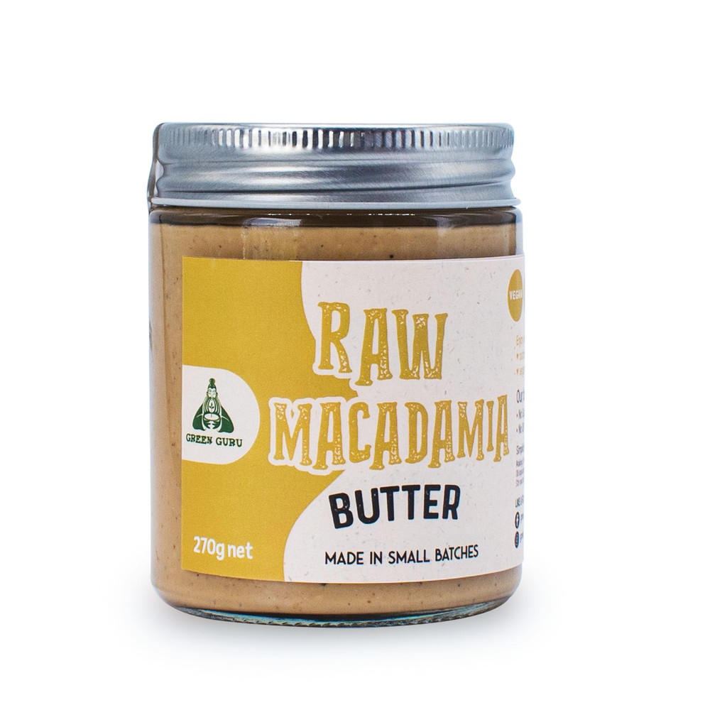 

Special Raw Macadamia Butter 460Gr (Unsweetened, Gluten Free, Vegan, Keto)