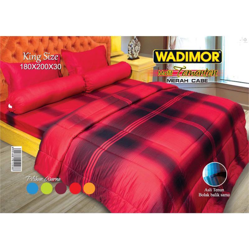 SPREI WADIMOR - MOTIF TEMANTEN (Langsung Dari Pabrik)
