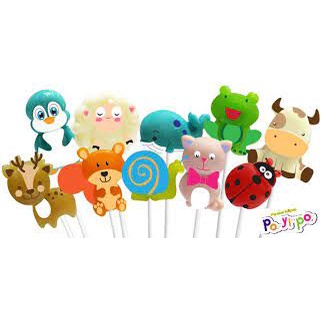 

Permen Lolipop Karakter Binatang Poyipo Animal Pop 14gr