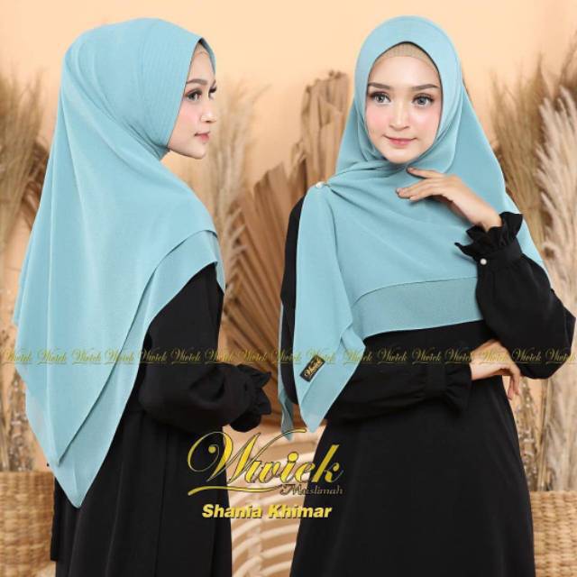 Shania Khimar original Wwiek Muslimah
