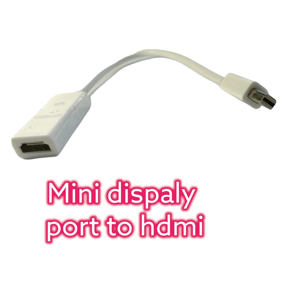 Mini DP Displayport To HDMI Adapter Thunderbolt Macbook Pro Air