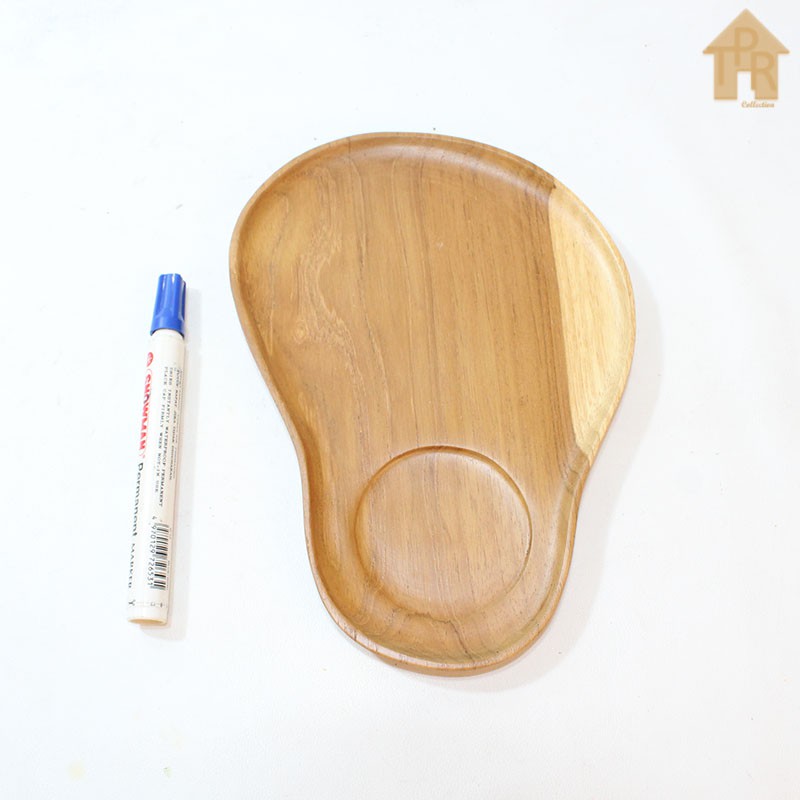 Coaster / Tatakan Kayu Jati Premium - Baby Palm