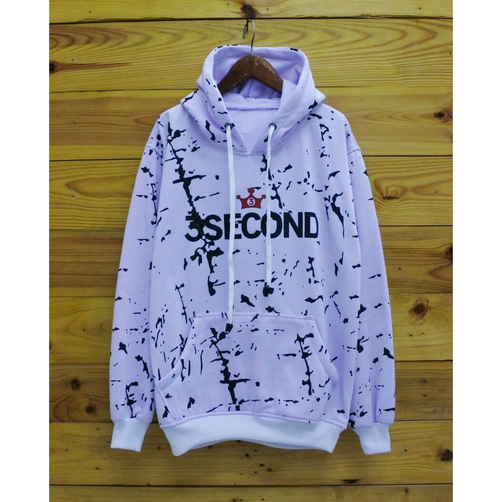 JAKET SWEATER HOODIE DISTRO JUMPER 3SECOND ABSTRAK PREMIUM WHITE,GREY,BLACK,NAVY,MAROON,GREEN