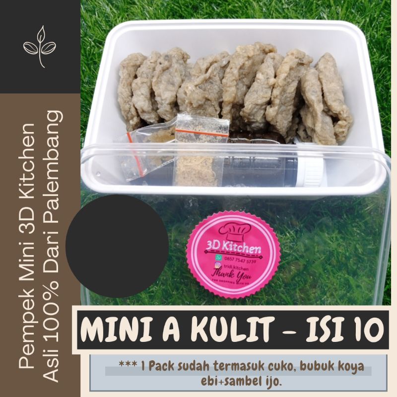 

Paket A Pempek Kulit isi 10