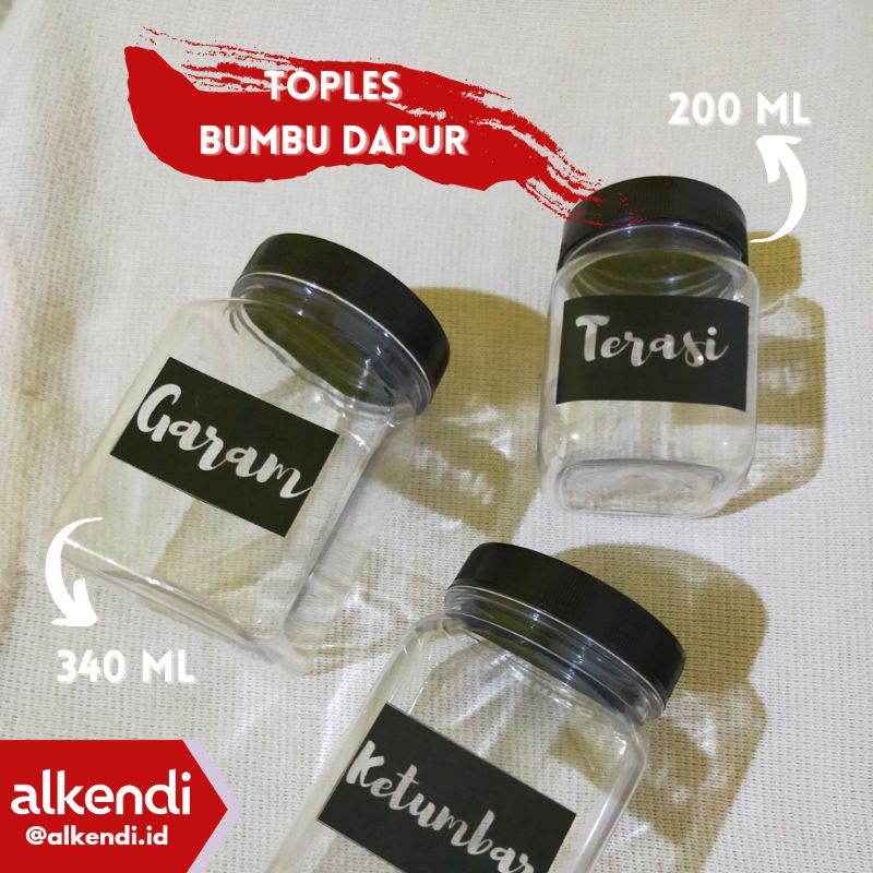 [KOTAK] TOPLES BUMBU DAPUR KECIL