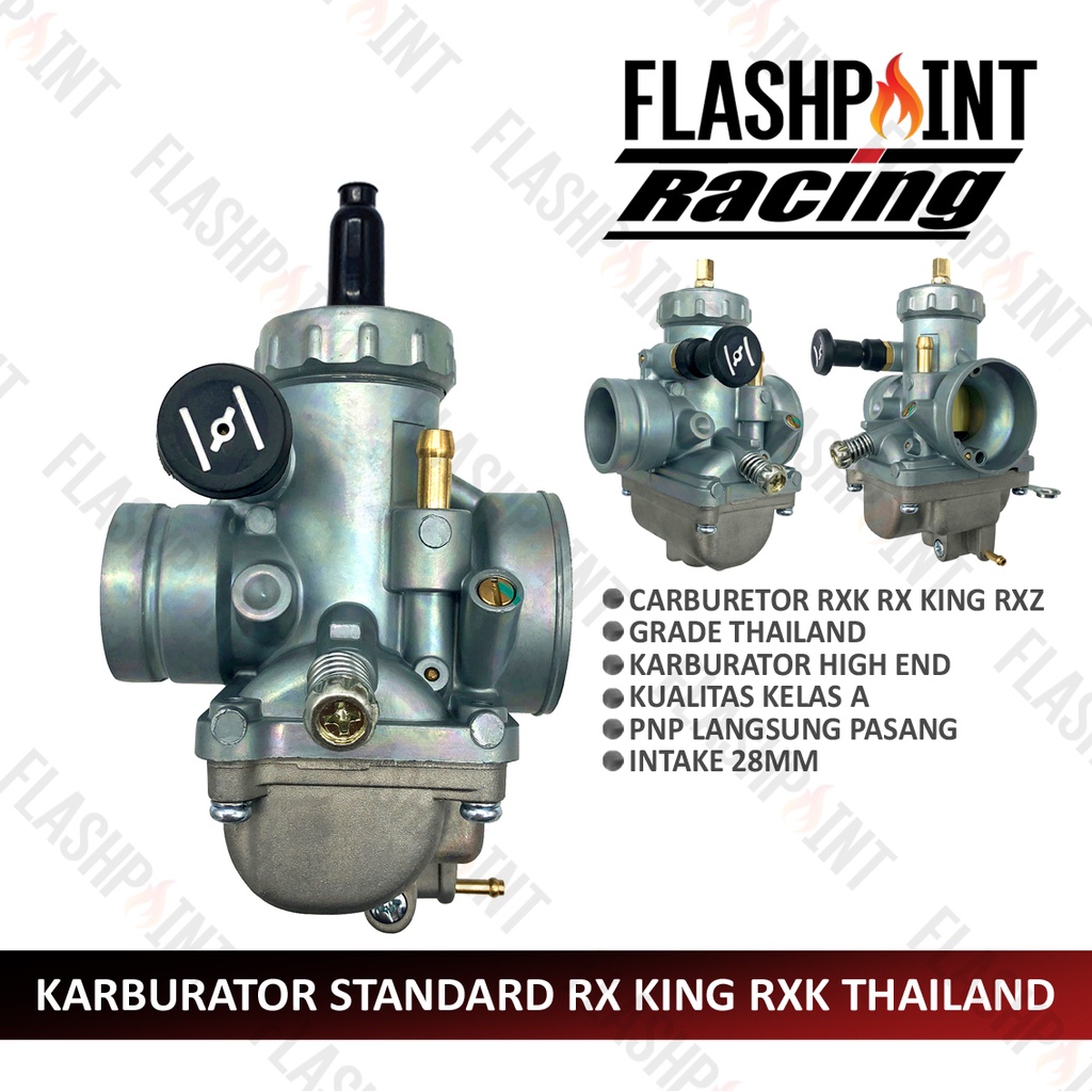 (COD) KARBURATOR STANDARD RX-KING RX KING RXKING RXK RXZ GRADE A ORIGINAL THAILAND KARBU KALBURATOR KARBULATOR KALBULATOR CARBU THAILAND