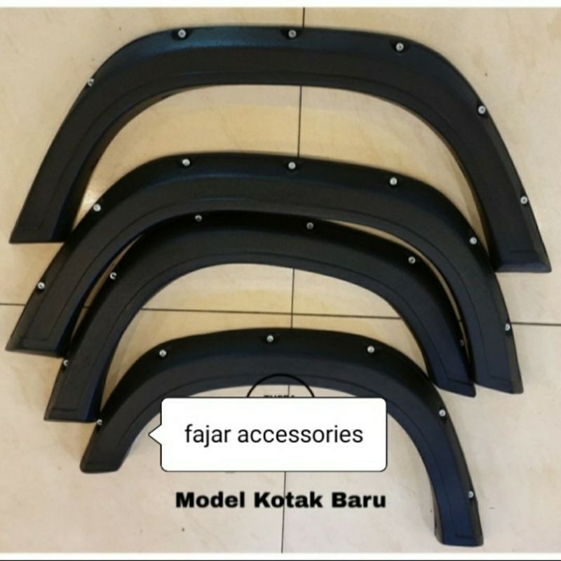 Over fender suzuki jimny katana sierra caribian bahan karet