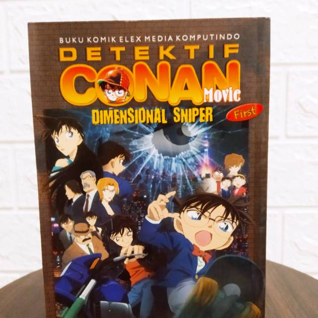 Komik Detektif Conan Movie Dimensional Sniper