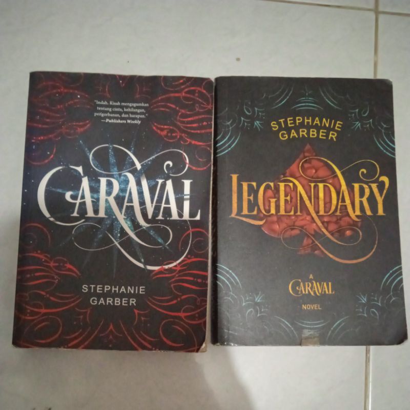 (BOOKED) PRELOVED NOVEL CARAVAL SERIES (CARAVAL+LEGENDARY)