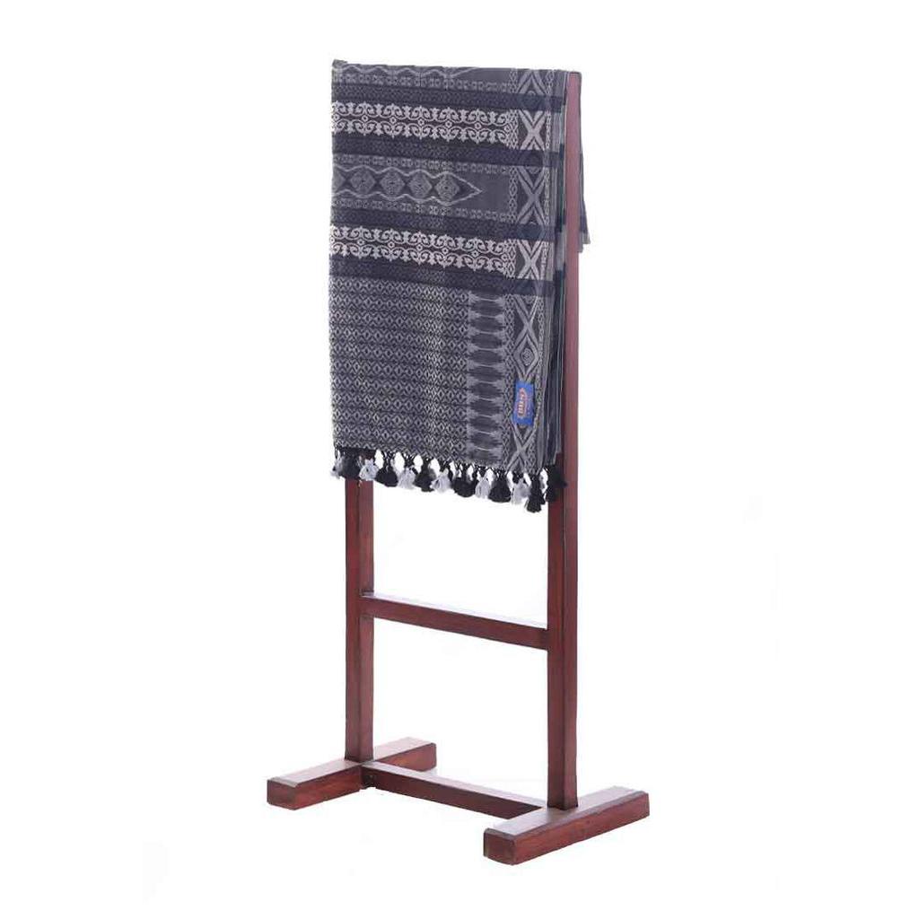 Surban Subaiyah BHS Classic Motif  Jaquard Piramida Abu