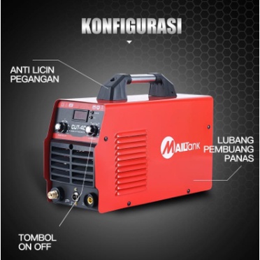 Mesin Las Plasma Cutting Mesin Las Cut 40 Mesin Potong Plat Besi Welding Machine Mailtank SH 88