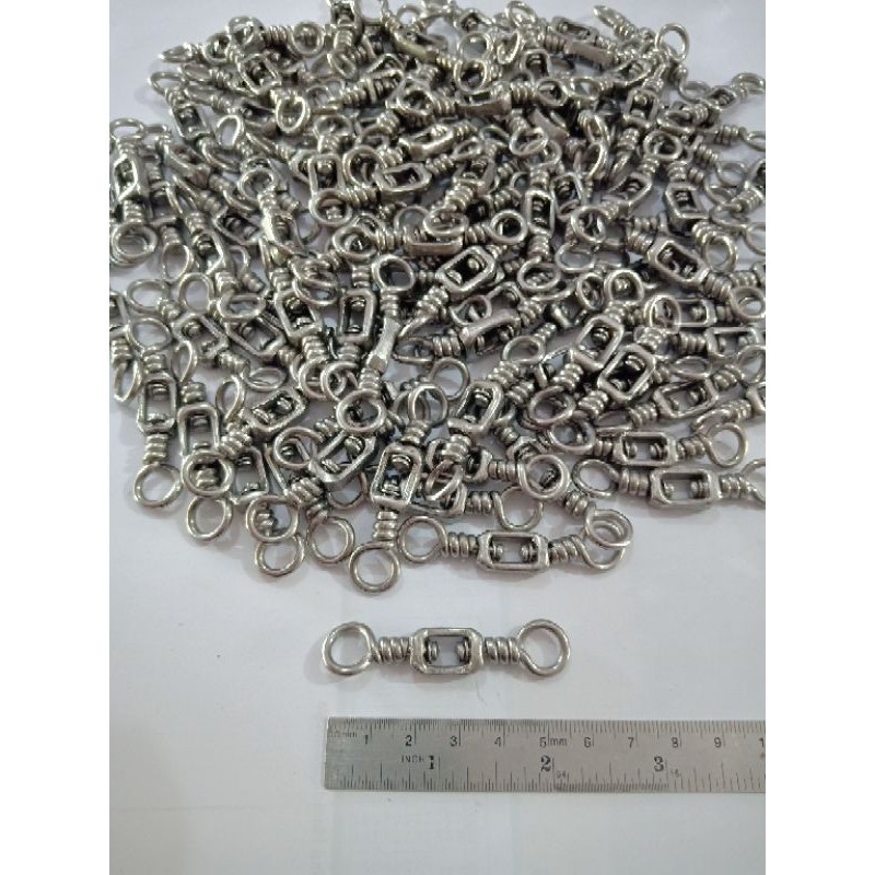Swivel Pancing / kilikili pancing Stainles Dua putaran