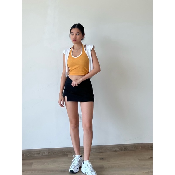 Herpalais Rosco Set | Celana Panjang Kulot |Longsleeve Top |Baju Lengan Panjang