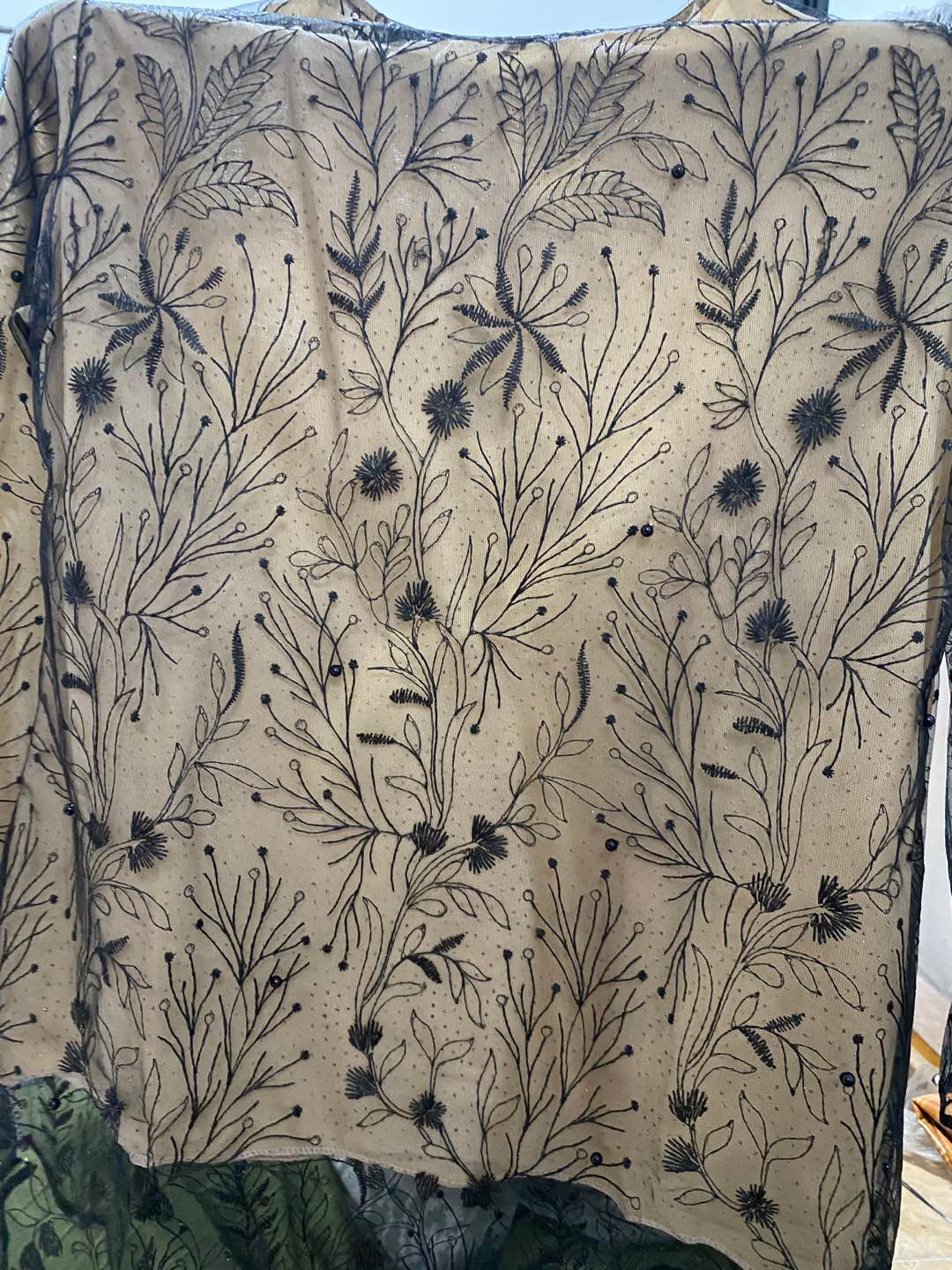 Kebaya Couple Semi Prancis Katun Bahan Kebaya Semi France Corneli Couple Nuna Batik Couple