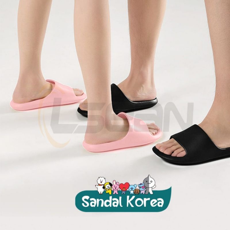 SANDAL WANITA SLIP ON | SANDAL CEWEK KOREAN STYLE ANTI SLIP BAHAN EVA