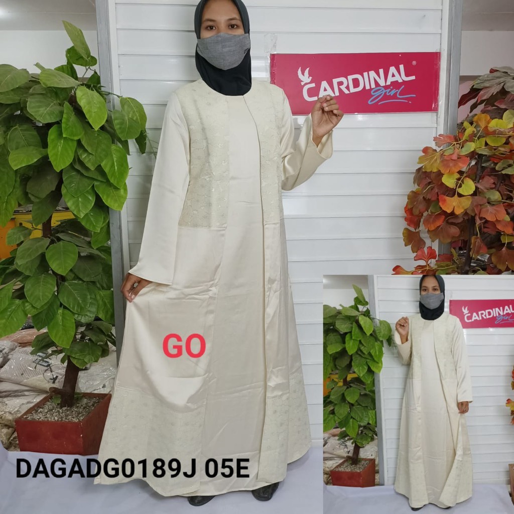 BB CARDINAL GAMIS Fashion Muslim Dress Bagus Original Muslimah Gamis Wanita Polos Motif Kekinian