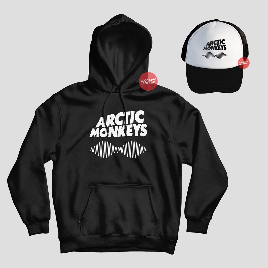 Artic Monkey / Topi Artic Monkey / Hoodie Artic Monkey / Dompet Artic Monkey / Sweater Artic Monkey/ Paket Topi Hoodie Dompet Artic Monkey/ Topi Band / Hoodie Band / Dompet Band /