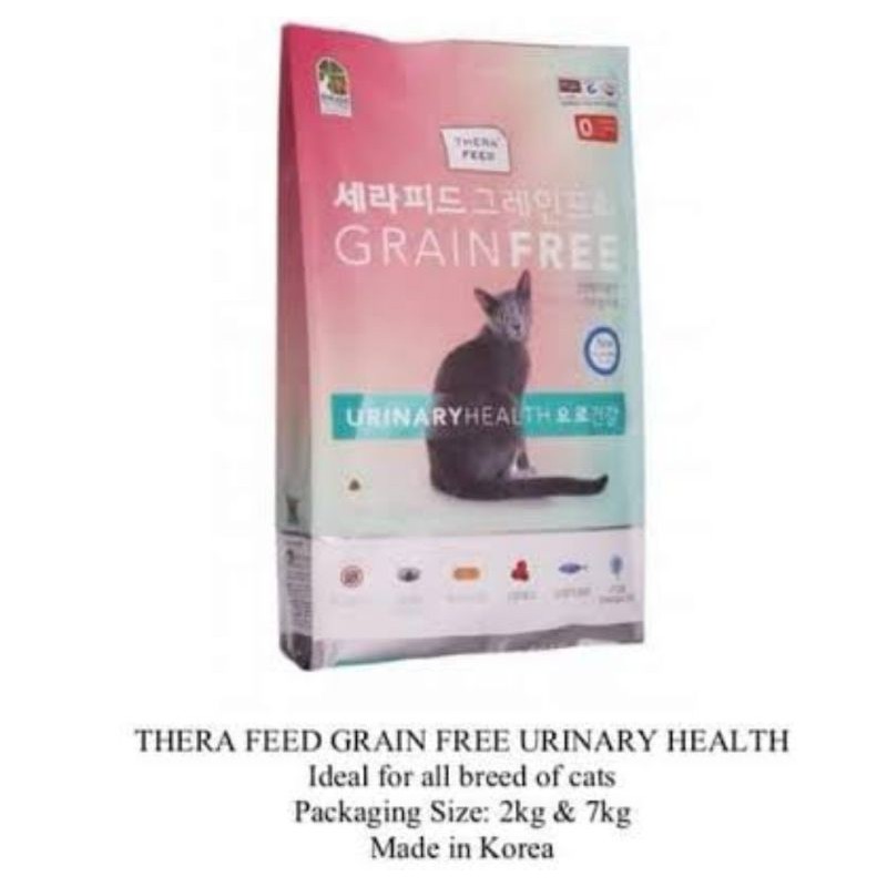 Makanan Kucing Therafeed Urinary 2kg Freshpack / Thera Feed Urinary Healthy / Therafeed Grainfree