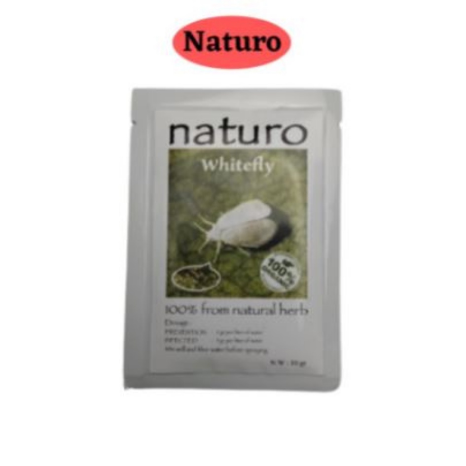 Sekarganes BOOMBER NATURO Whitefly DT DR Pembasmi Kutu Kebul Bemisia Tabaci Kutu Putih Pestisida Nabati Insectisida Organik Natural Herb BOMBER NATURO