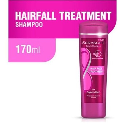 SERASOFT Shampoo Hair Fall Treatment Botol 170 ml