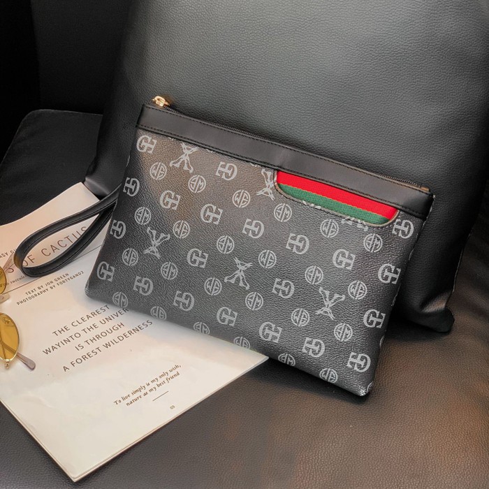 Tas Tangan Handbag Kulit Tas Clutch Pria Wanita 3186
