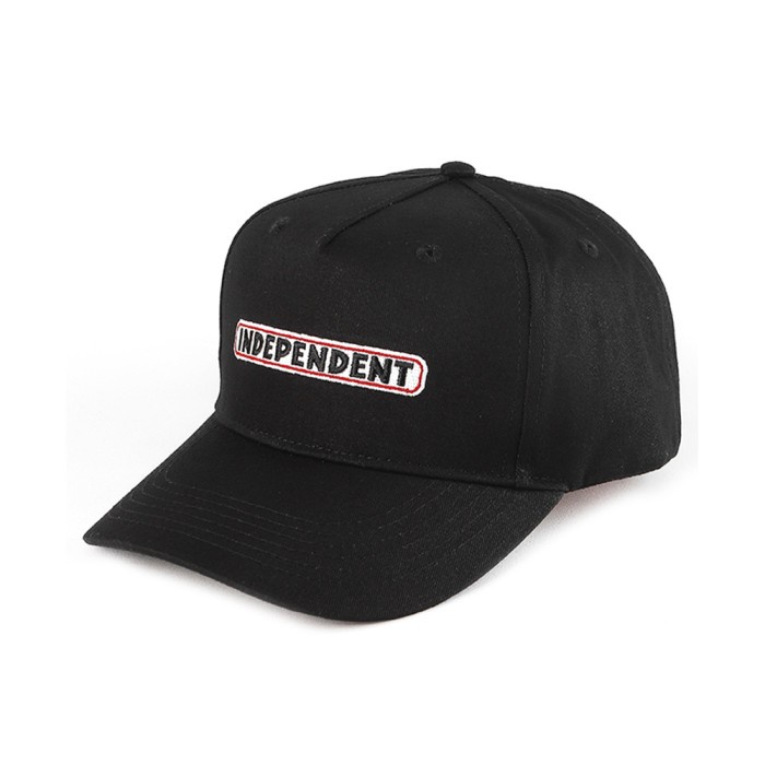 Independent Bar Curved Peak Snapback