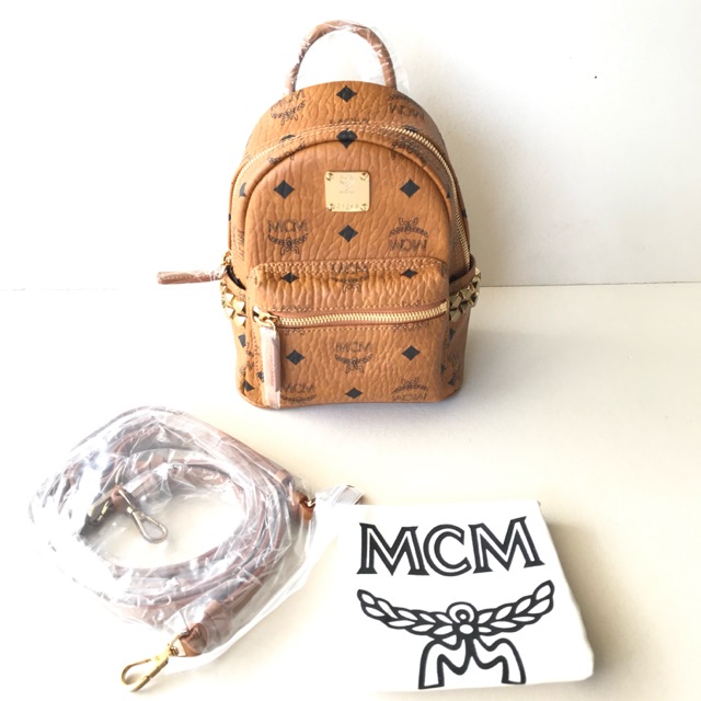 NEW MCM Bebeboo Cognac