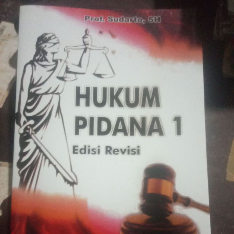 Hukum Pidana 1 prof sudarto