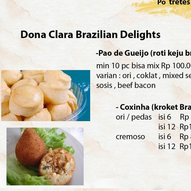 

dona clara brazilian delights tretes