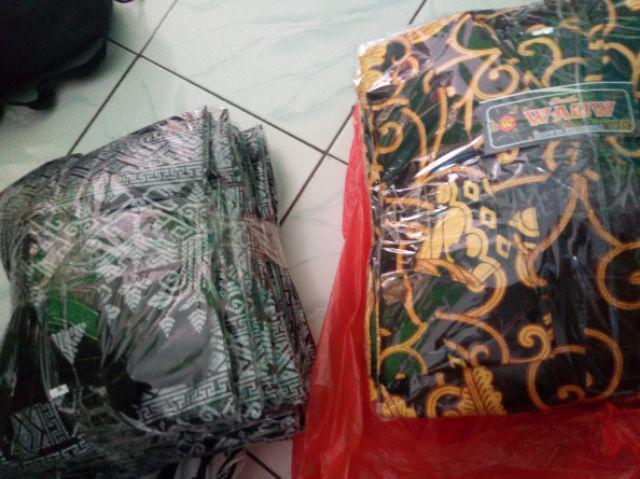 Bswart Batik Hrb026 Kenongo Hem Pendek Padi Pekalongan M L Xl Batik Pria Murah Modern Grosir