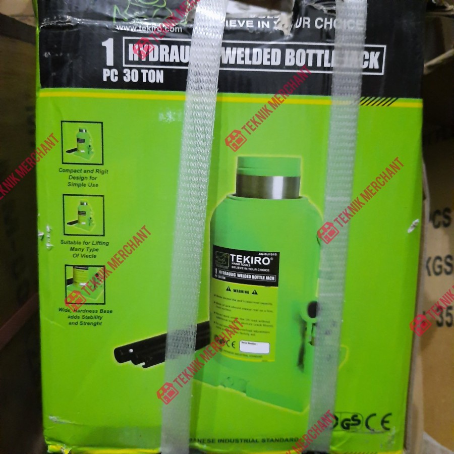 30TON DONGKRAK BOTOL HYDRAULIC BOTTLE JACK 30TON 30 TON TEKIRO