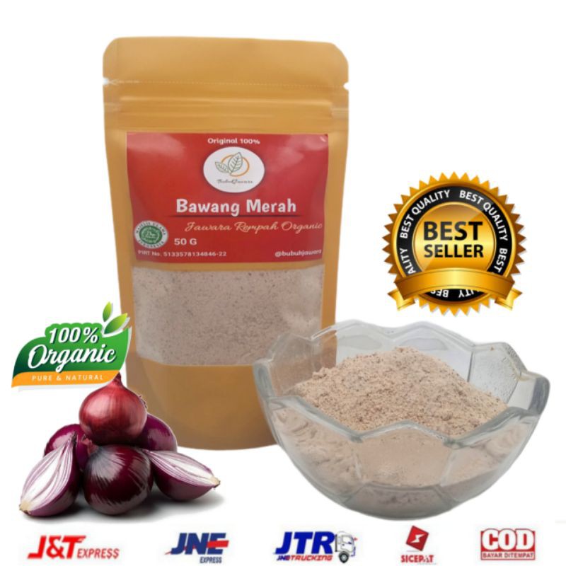 

Bubuk Bawang Merah Asli 50gram