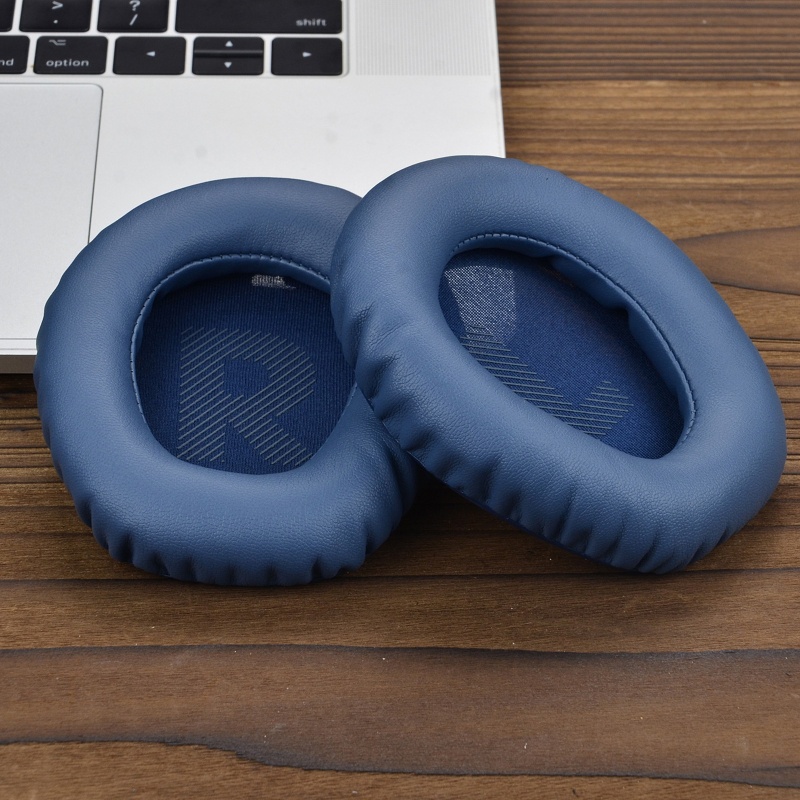 Bt Bantalan Telinga Kulit Protein Tahan Lama Untuk 100lengan Headphone Earmuffs Headset Mudah Diganti EarPads Cover