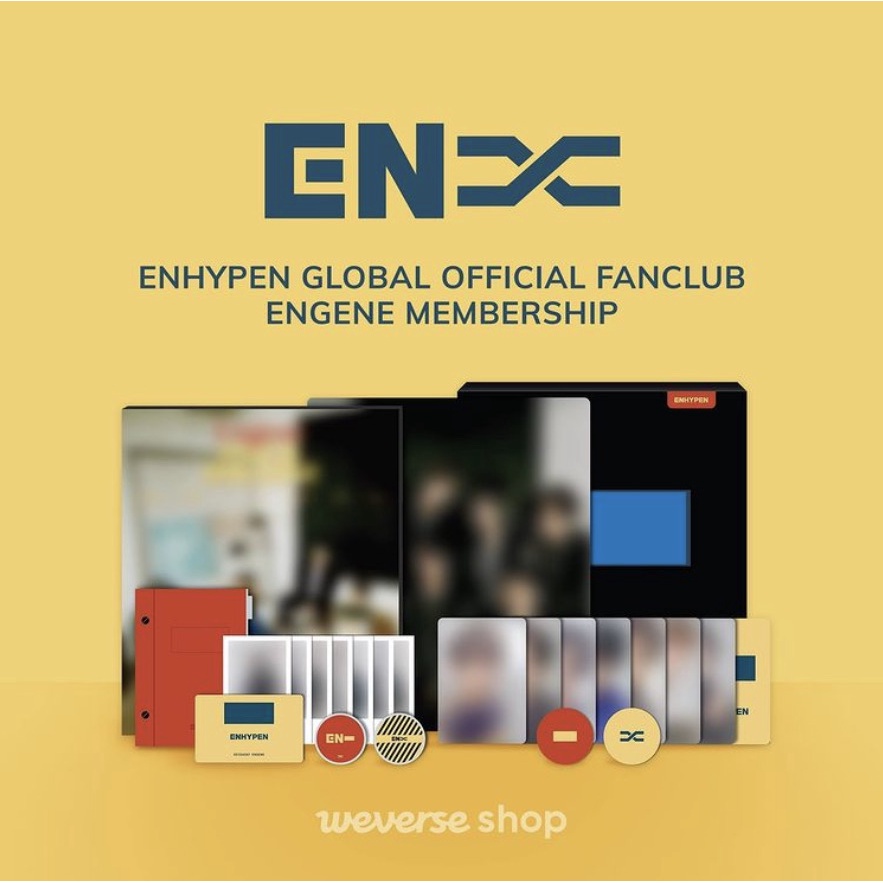 [ENHYPEN GLOBAL OFFICIAL FANCLUB ENGENE MEMBERSHIP] - MEMBERSHIP | MEMBERSHIP KIT